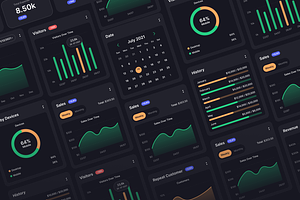 Dashtin - SaaS Admin Dashboard UI