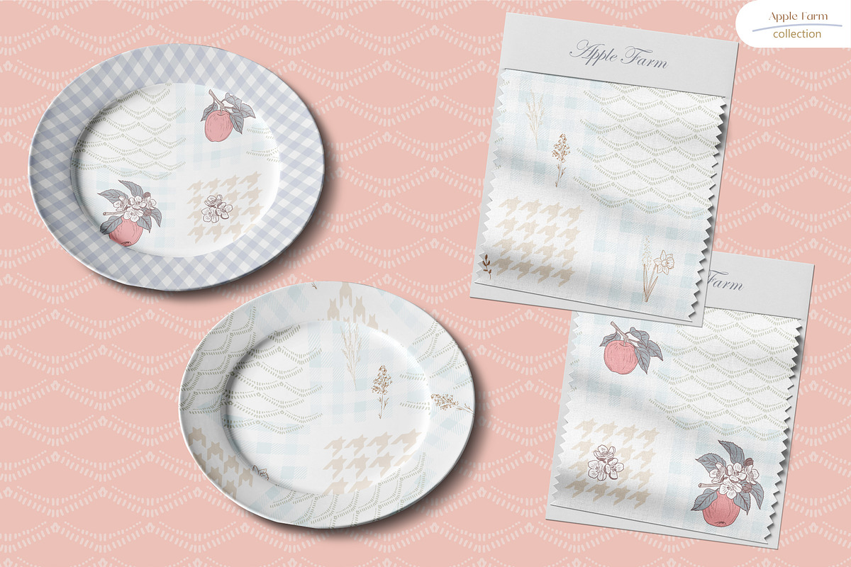 Apple Farm - Seamless Patterns, a Pattern Graphic by InaCorart (Photo 8 of 10)