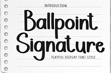 Ballpoint Signature