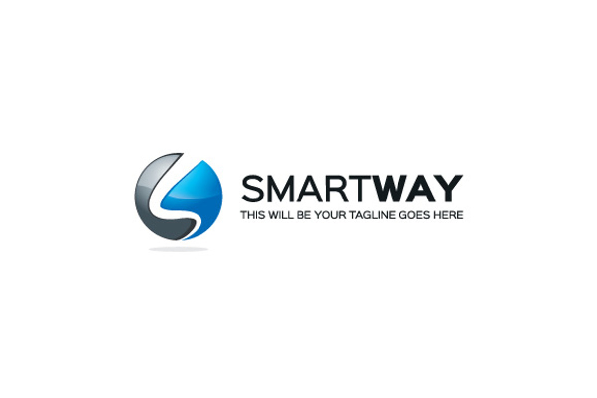 Smart Way Logo Template, a Branding & Logo Template by The Branding Fusion (Photo 2 of 4)
