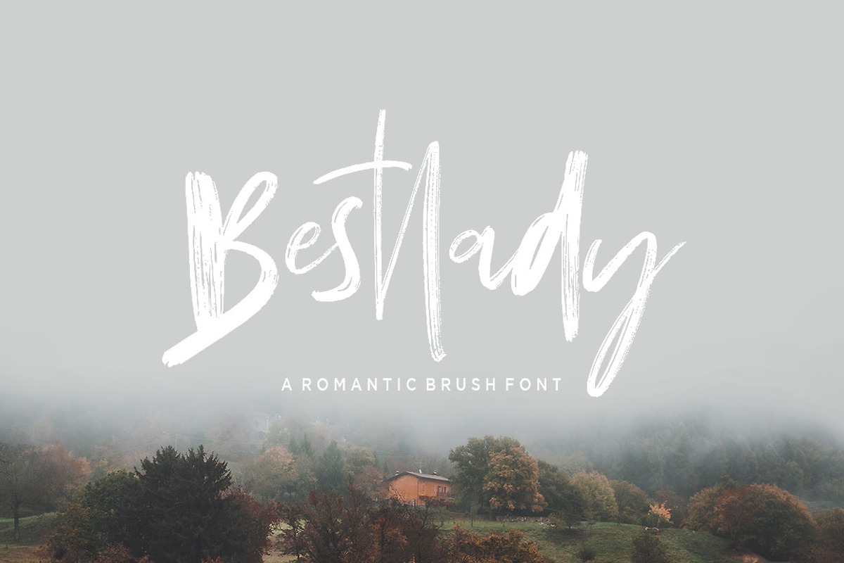 Bestlady Brush Font, a Script Font by Dhan Studio (Photo 11 of 11)
