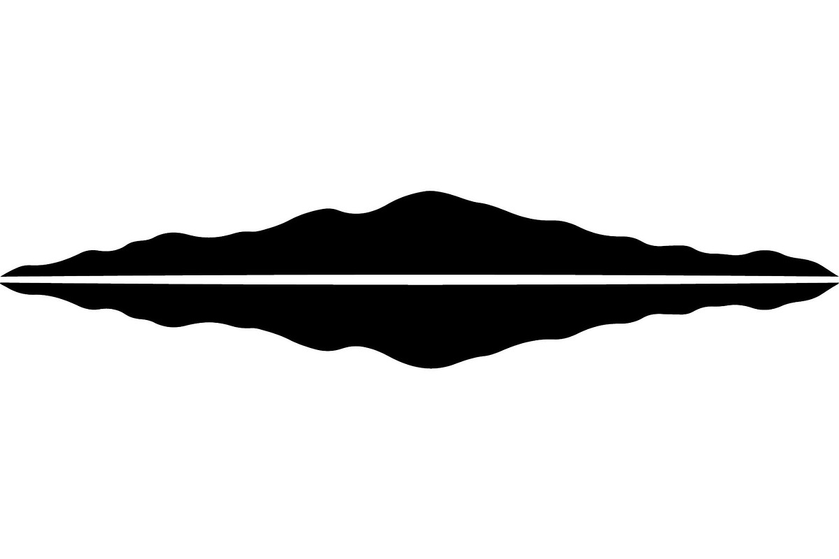 Mirror Landscape Silhouette, an Object Graphic by Designer_Momina (Photo 15 of 20)
