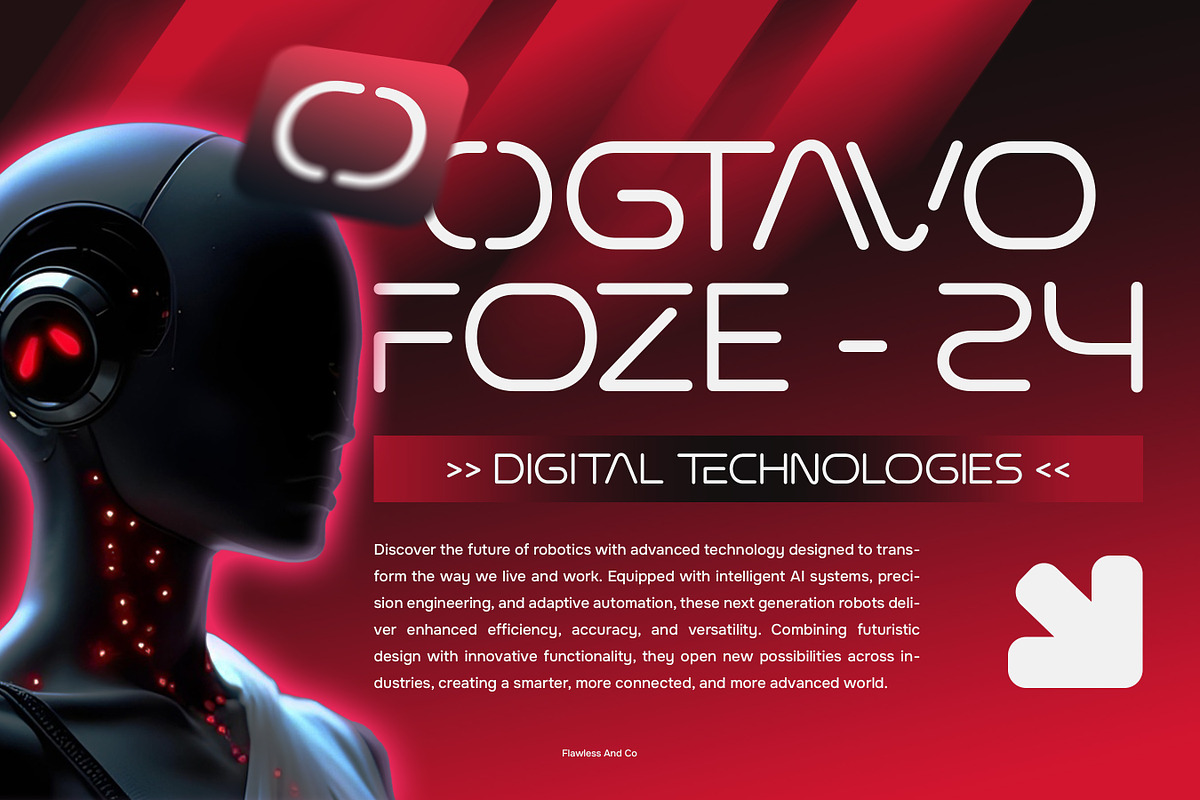 Xoonar - Futuristic Display font, a Sans Serif Font by Flawless And Co (Photo 3 of 10)