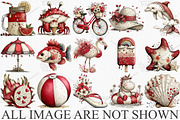 Whimsical Summer Clipart Bundle, an Illustration by Canvas Craft (Thumbnail 3 of 7)