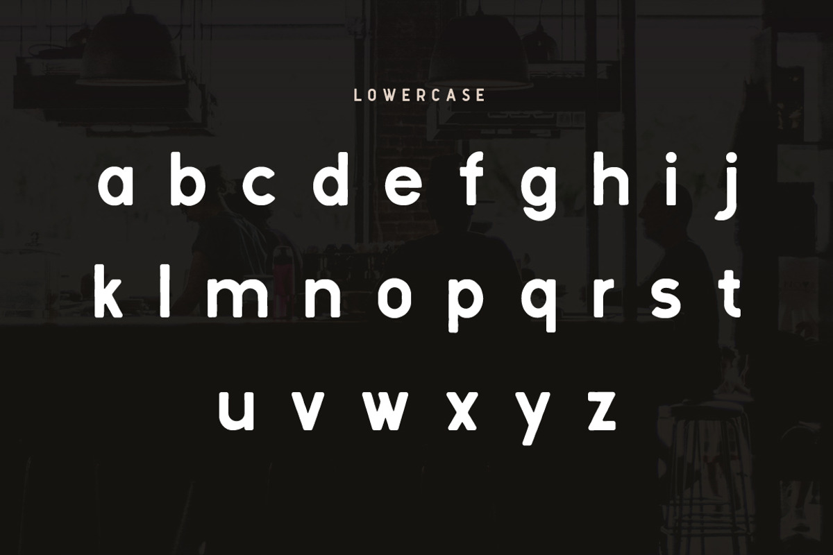Shoreditch 2 Sans Serif Font preview 3