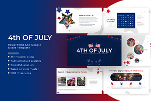 4th OF July Presentation Template