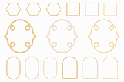 Rope Frame Label SVG PNG Bundle, a Decorative Illustration by Kusumaillustration (Thumbnail 10 of 15)