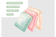 Watercolor Book Png Bundle, an Illustration by TatiMockup (Thumbnail 3 of 4)