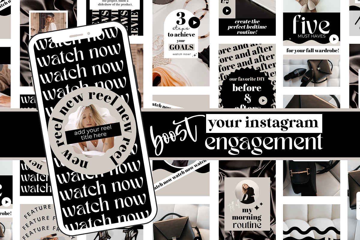 Instagram Reel Cover Templates, a Social Media Template by Oh So Social Boutique (Photo 5 of 5)