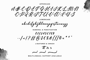 Writtenson - Rough Script Font