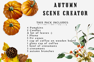 Autumn Scene Creator With 35 Obj