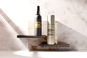 Dark Plastic Cosmetic Mockup Bundle, a Cups & Container Mockup by pmvch (Thumbnail 57 of 111)