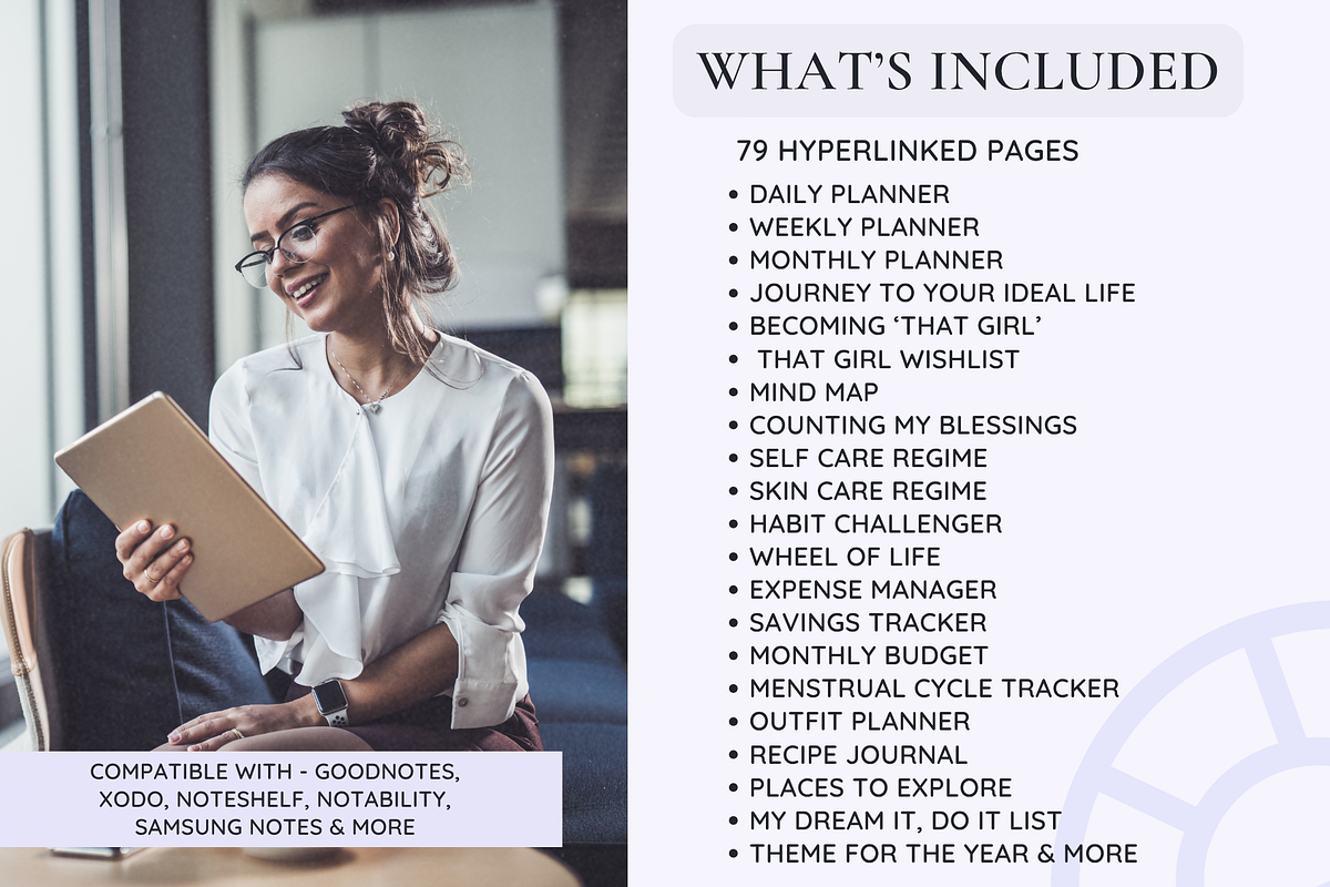 Digital Girl Boss Planner preview 3