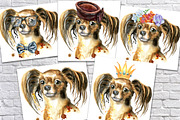 Watercolor long haired toy terrier, an Animal Illustration by Watercolor fantasy (Thumbnail 5 of 5)