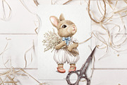 The Easter rabbit family, an Animal Illustration by Mimomy (Thumbnail 4 of 12)