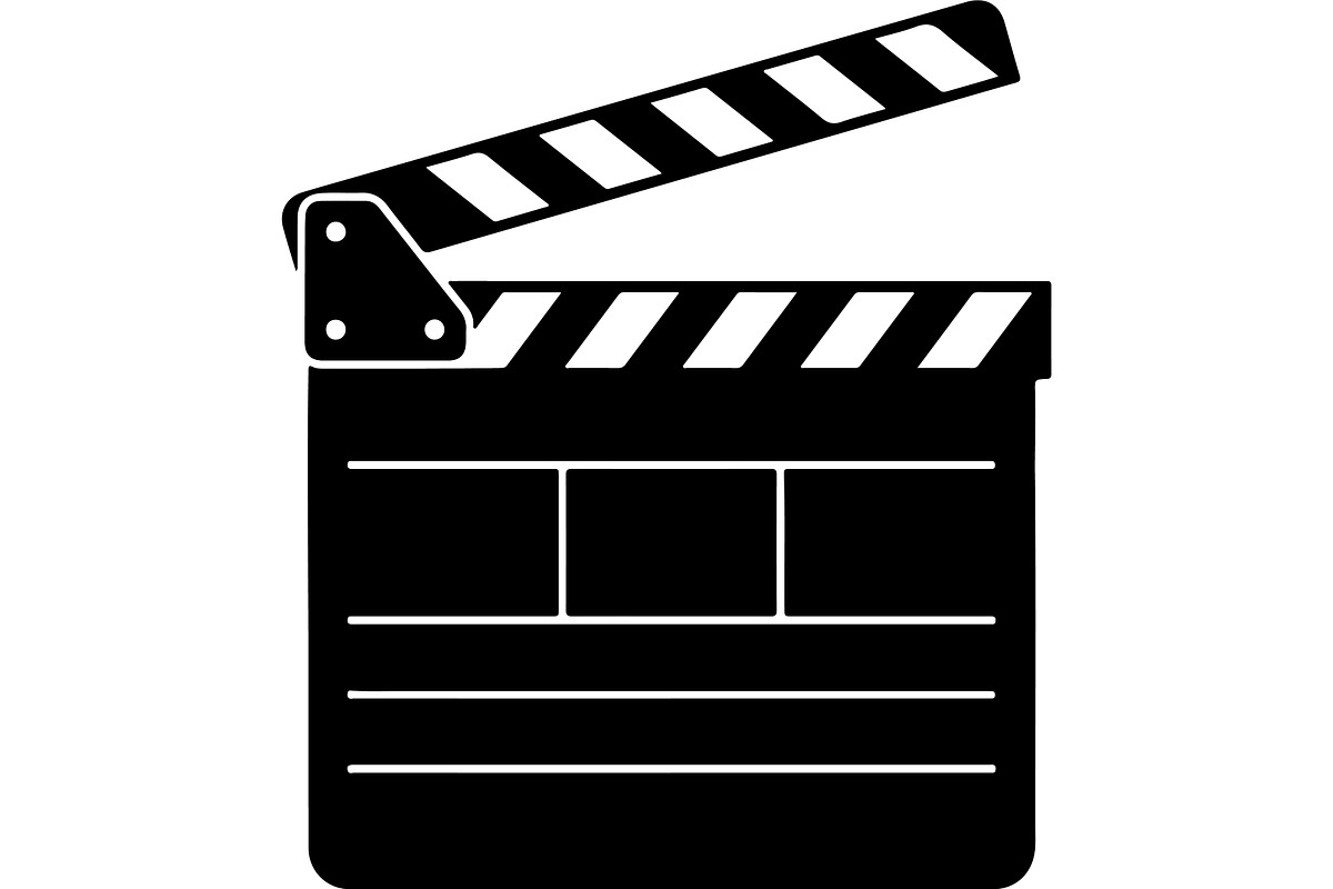 Clapperboard & Movie Slate, a Technology Illustration by balal (Photo 5 of 13)