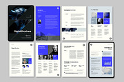 Digital Brochure Template, a Brochure Template by BrandPacks (Thumbnail 2 of 6)
