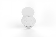 Cartoon I Heart Mom Cupcake Mockup, a Merchandise Mockup by Qaleb Studio (Thumbnail 1 of 2)