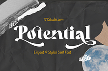 Potential - Luxury Serif Font
