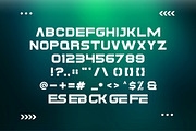 Gebes Modern Techno Font, a Sans Serif Font by alanwarstd (Thumbnail 4 of 5)