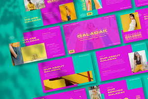 Galadak Creative Powerpoint Template