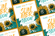 Hand Drawn Summer Bloom Flyer, a Flyer Template by ashenterprise (Thumbnail 2 of 2)