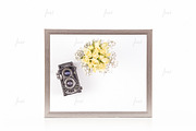 Silver 8x10 frame isolated mockup, a Print Template by JustLikeMyDesktop (Thumbnail 1 of 3)
