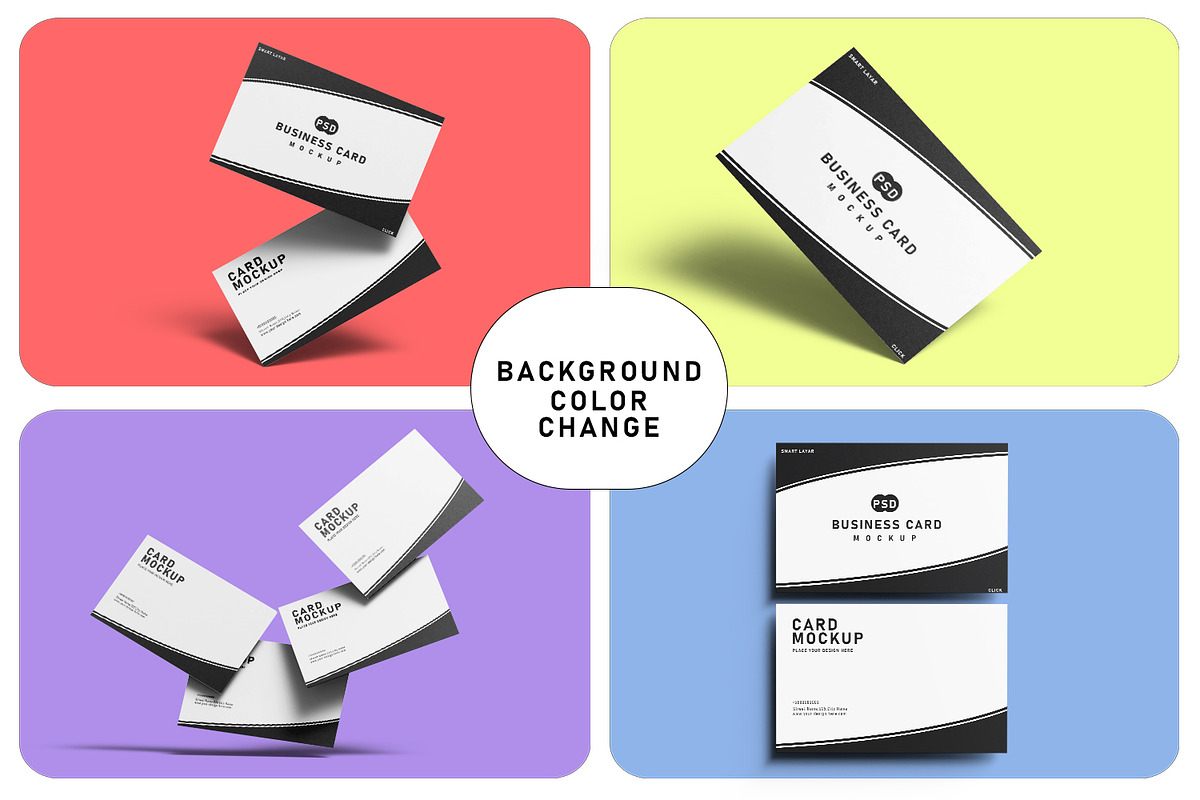 Business Card Mockup, an Advertising Mockup by pixelmock (Photo 13 of 13)