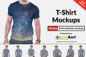 Mens Tshirt Mockup Vol-1 Bundle