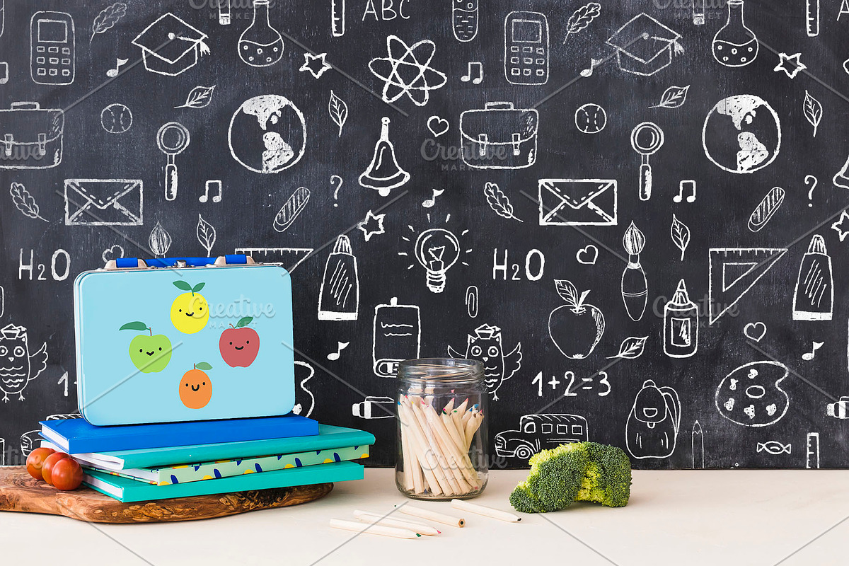 Chalk Font and School Pack preview 7