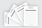 Event Sign Up Sheet, a Stationery Template by Amit Debnath (Thumbnail 4 of 6)