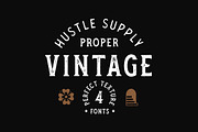 Secret Society - A Vintage Serif, a Serif Font by Hustle Supply Co. (Thumbnail 5 of 7)