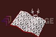 Christmas Mask Icon Seamless Pattern, a Graphic by Artiverge (Thumbnail 6 of 7)