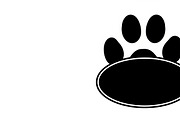 Heartfelt paw print memorial plaque, an Illustration by Amazin_art (Thumbnail 9 of 32)