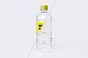 Transparent Plastic Bottle Mockup, a Product Mockup by graphypix (Thumbnail 2 of 4)