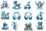 Babys 1st Christmas Clipart Sublimat, an Illustration by Designworld (Thumbnail 4 of 5)