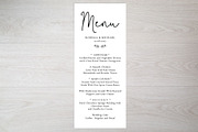 Wedding Menu Template SHR467, an Invitation Template by Shafura_Wedding (Thumbnail 3 of 3)