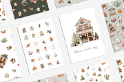 Scandinavian Christmas Holiday, a Seasonal Illustration by heyiamalice (Thumbnail 11 of 15)