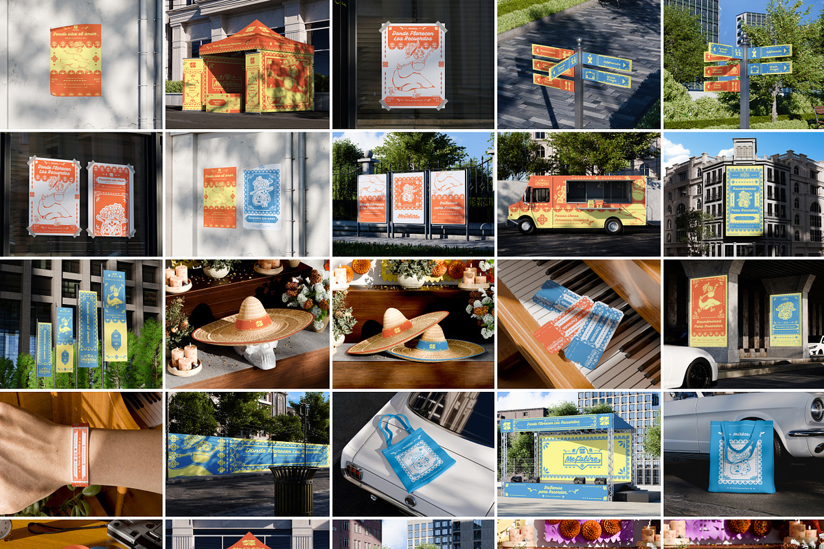 34 Día de los Muertos Event Mockups, an Advertising Mockup by Vitora Mockup (Photo 2 of 10)