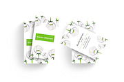 Watercolor Floral Business Card, a Business Card Template by RCDesigns (Thumbnail 1 of 3)