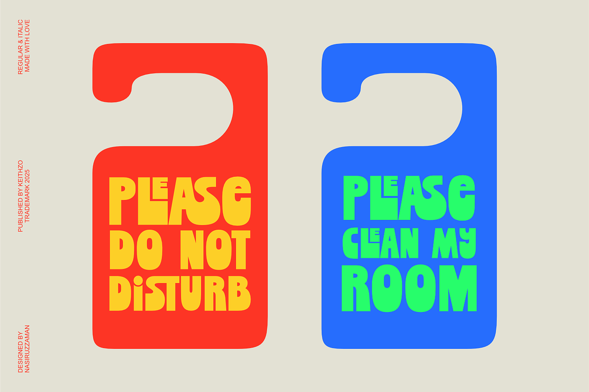 Merry - Display Font, a Sans Serif Font by Keithzo (Photo 8 of 11)