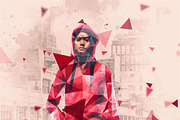PolyEx Photoshop Action preview 4