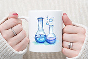 Watercolor School Clipart, an Illustration by Sublimation Artist (Thumbnail 5 of 6)