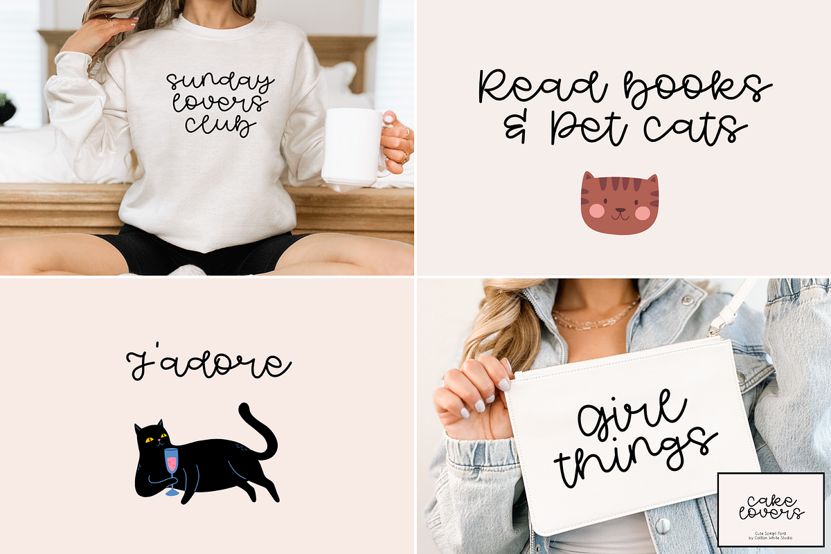 The Cute and Cursive Font Bundle, a Handwritten Font by Sofia Skoog (Photo 2 of 10)