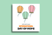 International Day of Hope Banner, a Social Media Template by nandinigraphics (Thumbnail 2 of 3)