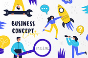 Modern Business Concept Creator, an Object Graphic by MaNechaeva (Thumbnail 11 of 11)