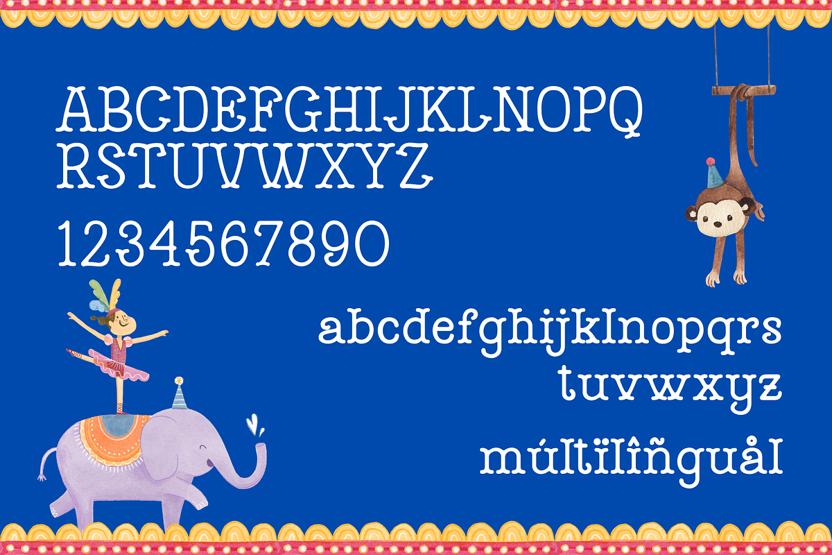 Clown Event - A Vintage Typewriter, a Handwritten Font by BearyType Studio (Photo 3 of 11)