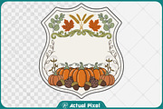 Pumpkin Patch Design Clipart Bundle, a Seasonal Illustration by Actual Pixel (Thumbnail 12 of 17)