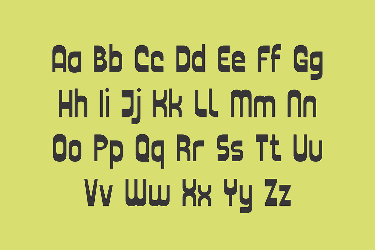 Trainway - Condensed Display Font, a Handwritten Font by Pikgura (Photo 2 of 5)