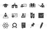 50 Academics Glyph Icons, an Icon by IconBunny (Thumbnail 2 of 3)
